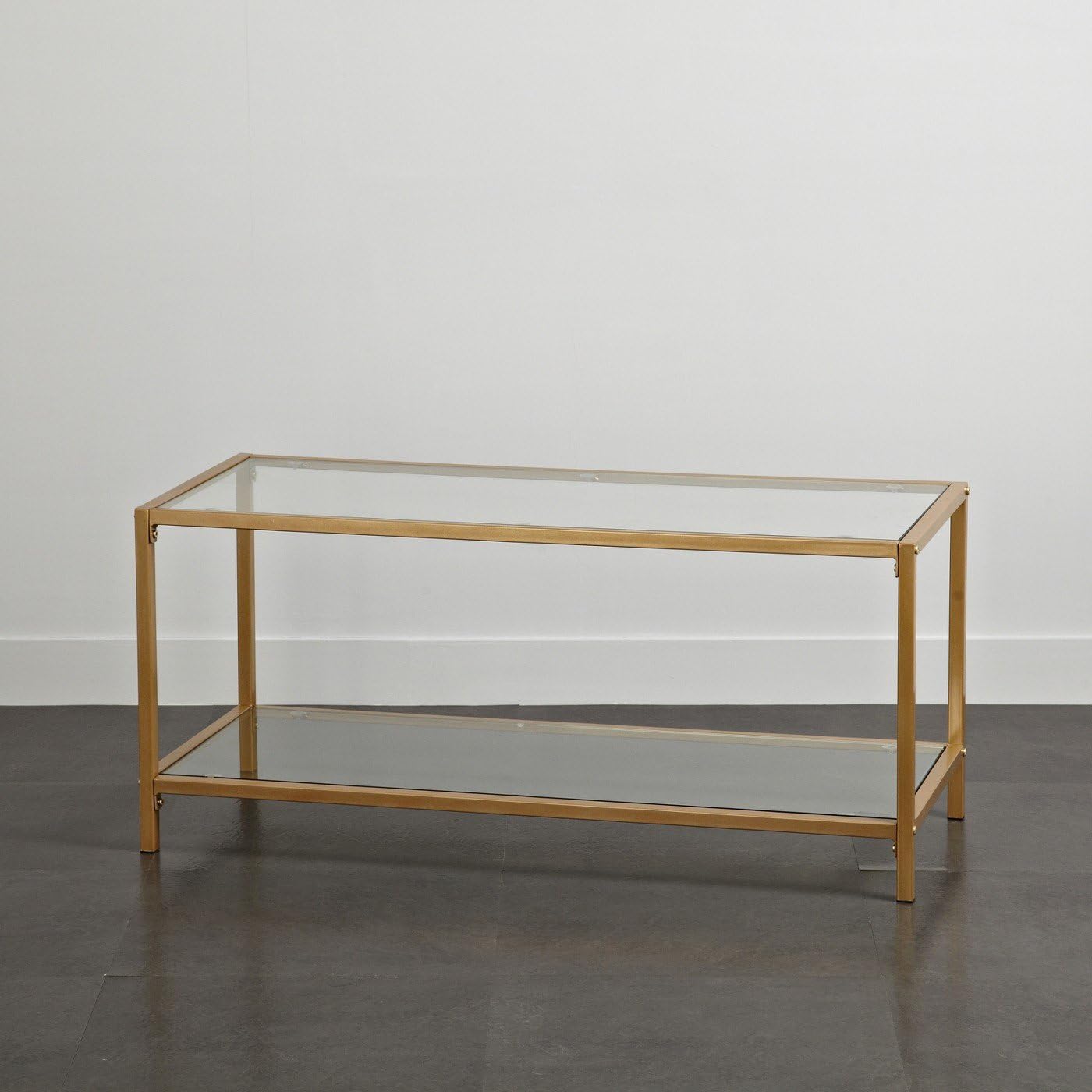 Project 101 Tempered Glass TV Stand