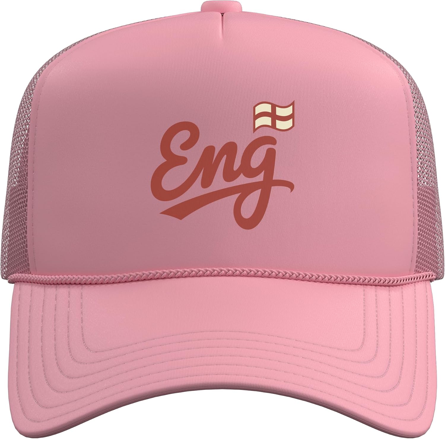 England Vintage Script Fan Trucker Hat with Adjustable Mesh Back