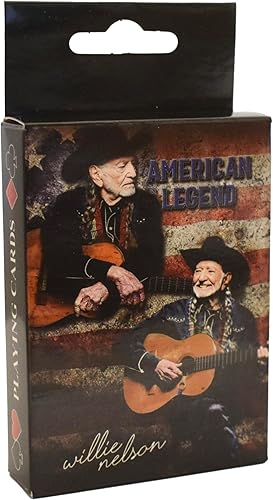 Productos del Medio Sur - Willie Nelson Juego de cartas, leyenda americana