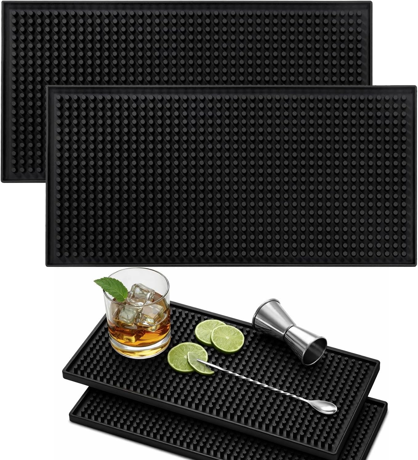 Tappetino Silicone 15x30 cm per Macchina Caffè - Jastown