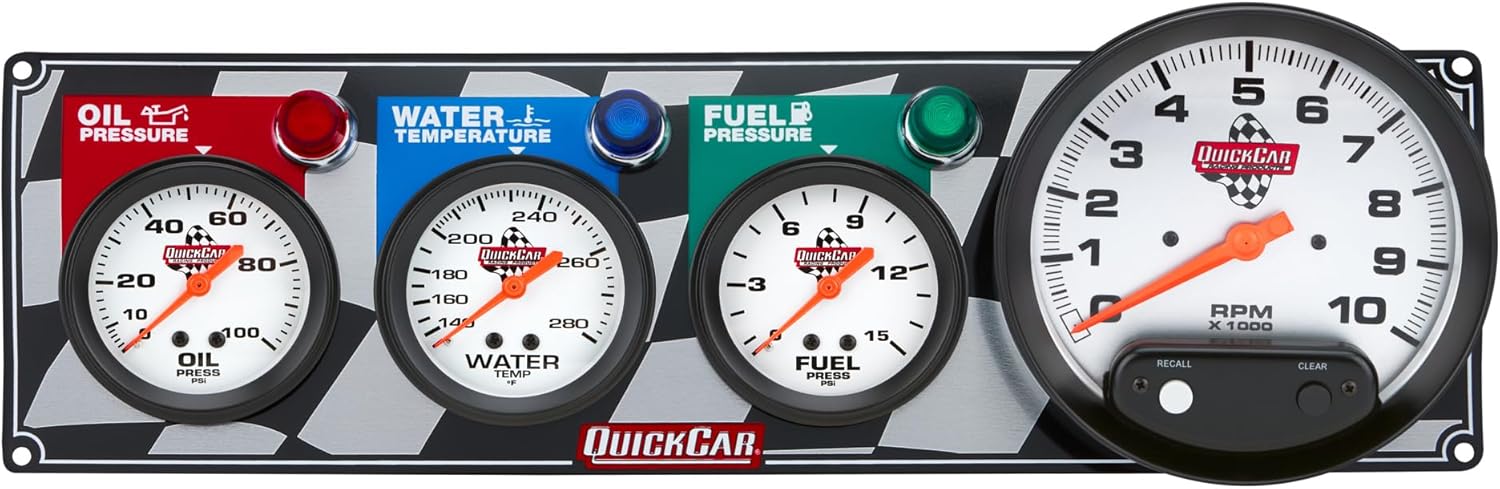 QuickCar Racing Products 61-6042 Gauge Panel Kit