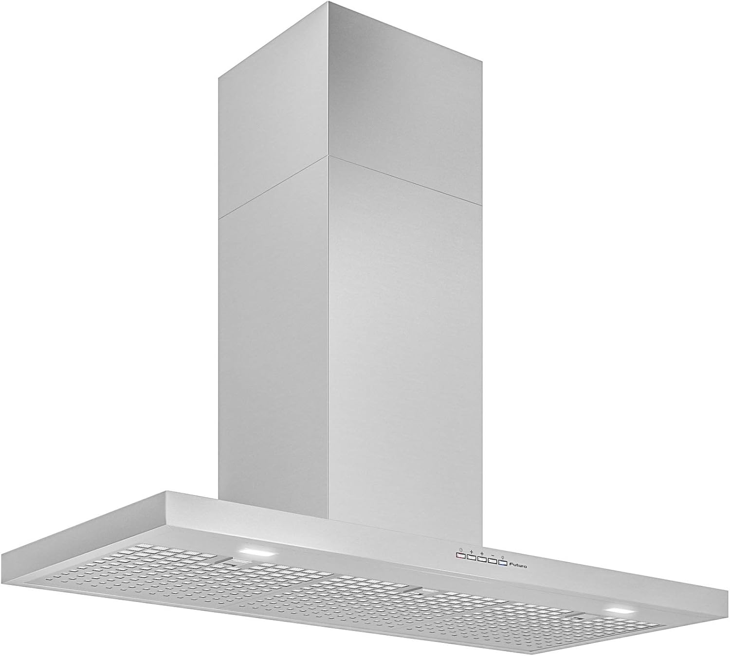 Futuro Futuro Wall-mount Range Hood 36" 940-CFM | Razor | Incredibly Thin Stainless Vent Hood | Contemporary Modern Exhaust Hood | LED, Ultra-Quiet, with Blower