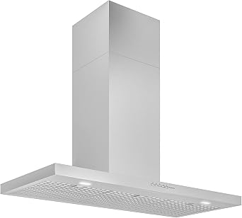 Futuro Futuro Wall-mount Range Hood 36" 940-CFM | Razor | Incredibly Thin Stainless Vent Hood | Contemporary Modern Exhaust Hood | LED, Ultra-Quiet, with Blower
