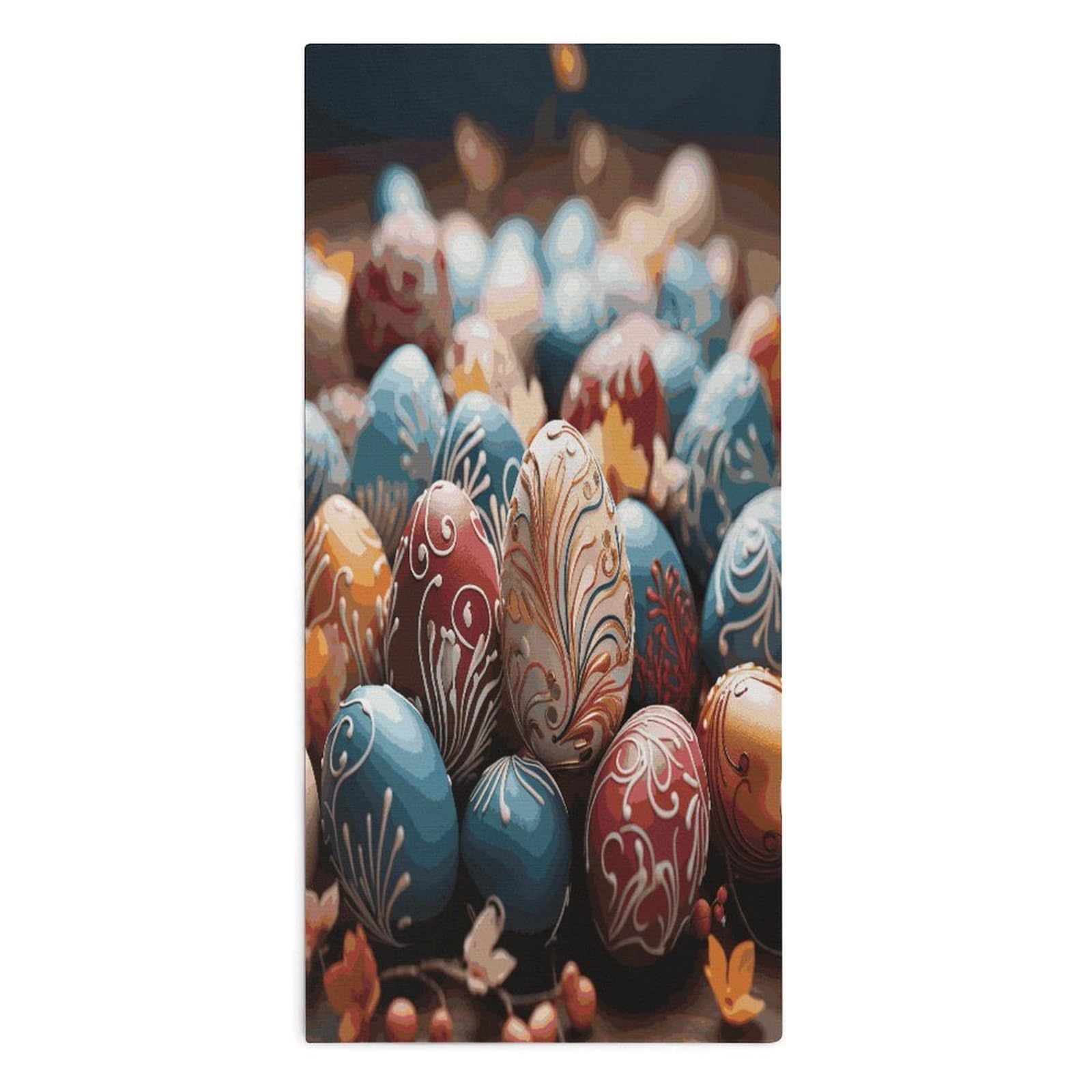 Btcowzrv Style Happy Easter Bath Towel Beach Towels Shower Towel