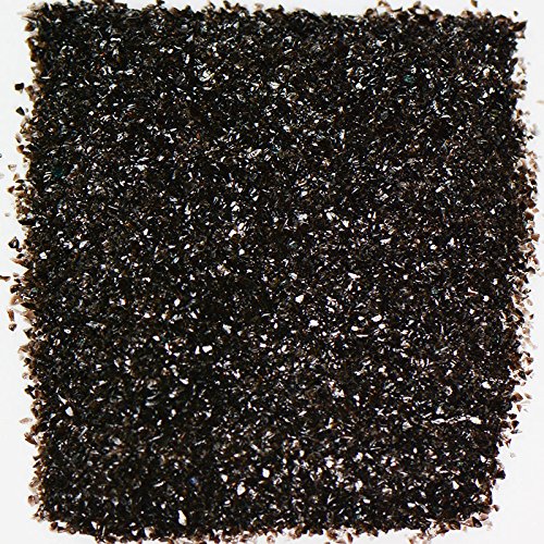 Black Terrazzo Glass - American Specialty Glass – Flooring, Countertop, Concrete, Terrazzo Glass - 10 LB, Size 00