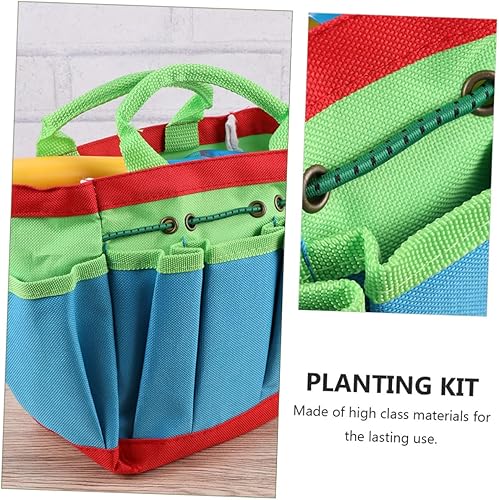 Miniatura 3 de Garden Planting Hand Tool with Storage Bag Weeding Shovel and Rake for Efficient Outdoor Gardening Suitable for Adults Multipurpose Soil Loosening