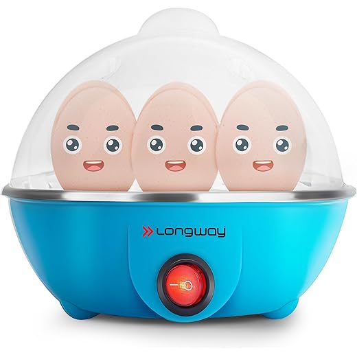 Longway Egg Boiler 350W Blue