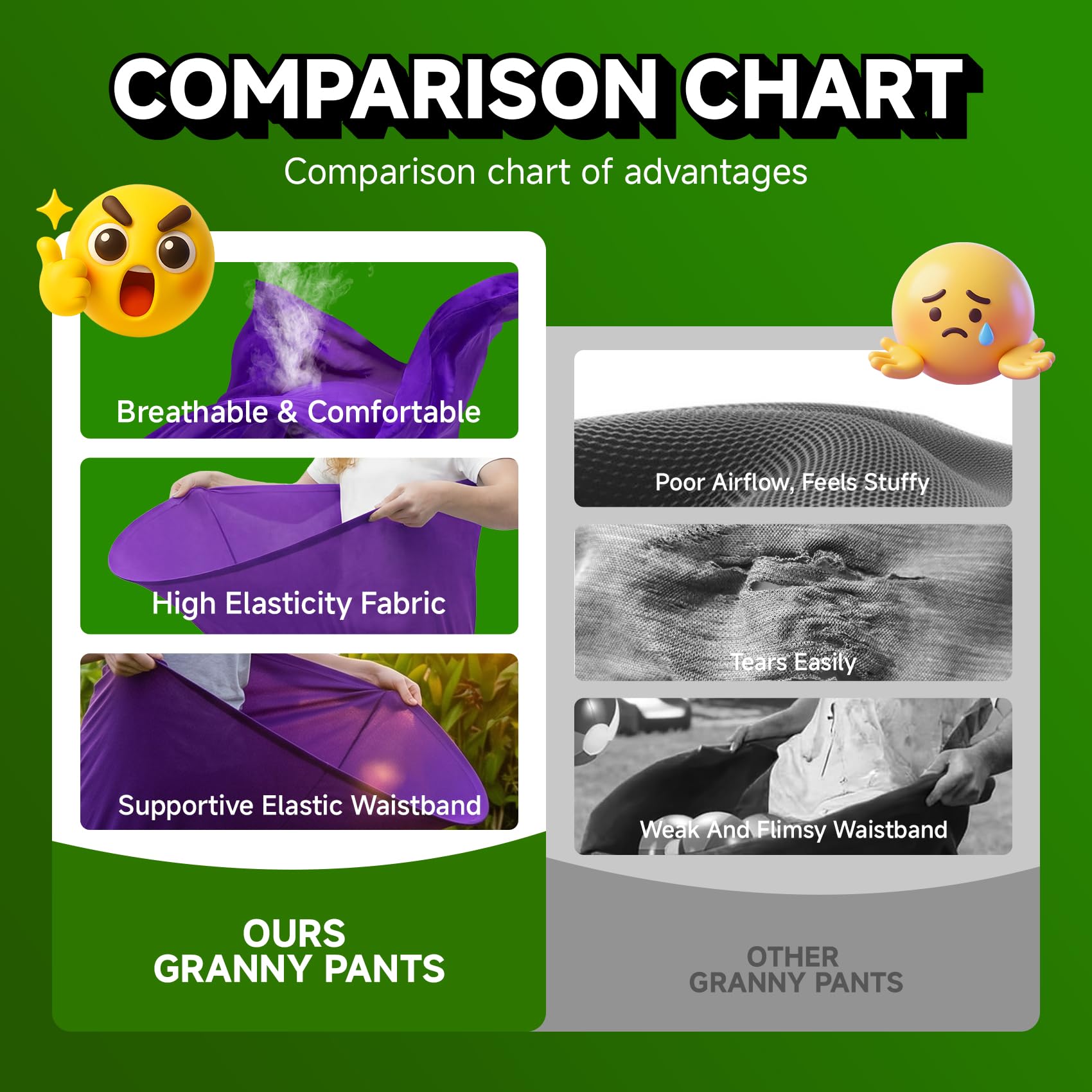 Granny Pants Partyspiel-Set für 8+ Spieler, 4-farbige Team-Hinterhof-Spiele mit 16 Hüpfbällen und 2 Pumpen – lustige Outdoor-Feldtag-Wurfspiele für Erwachsene, Kinder, Familientreffen, Grillparty