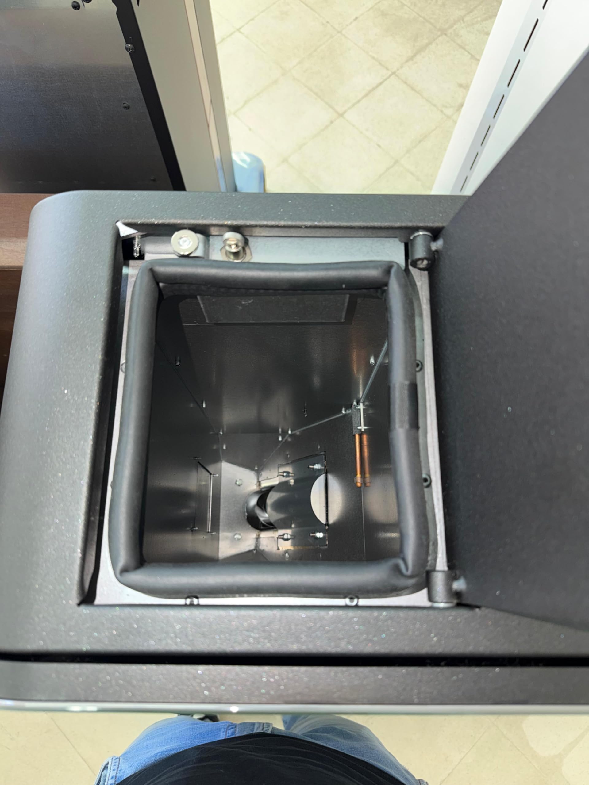Estufa de pellets Klover modelo Astra Air Glass