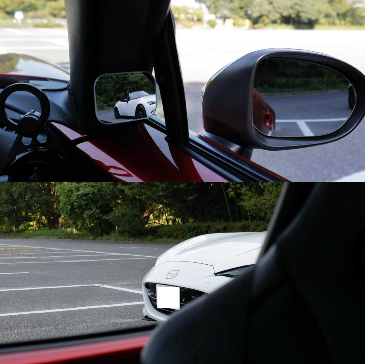 Amazon | 【SRFdesign】Pillar Mirror ピラーミラー NDロードスター
