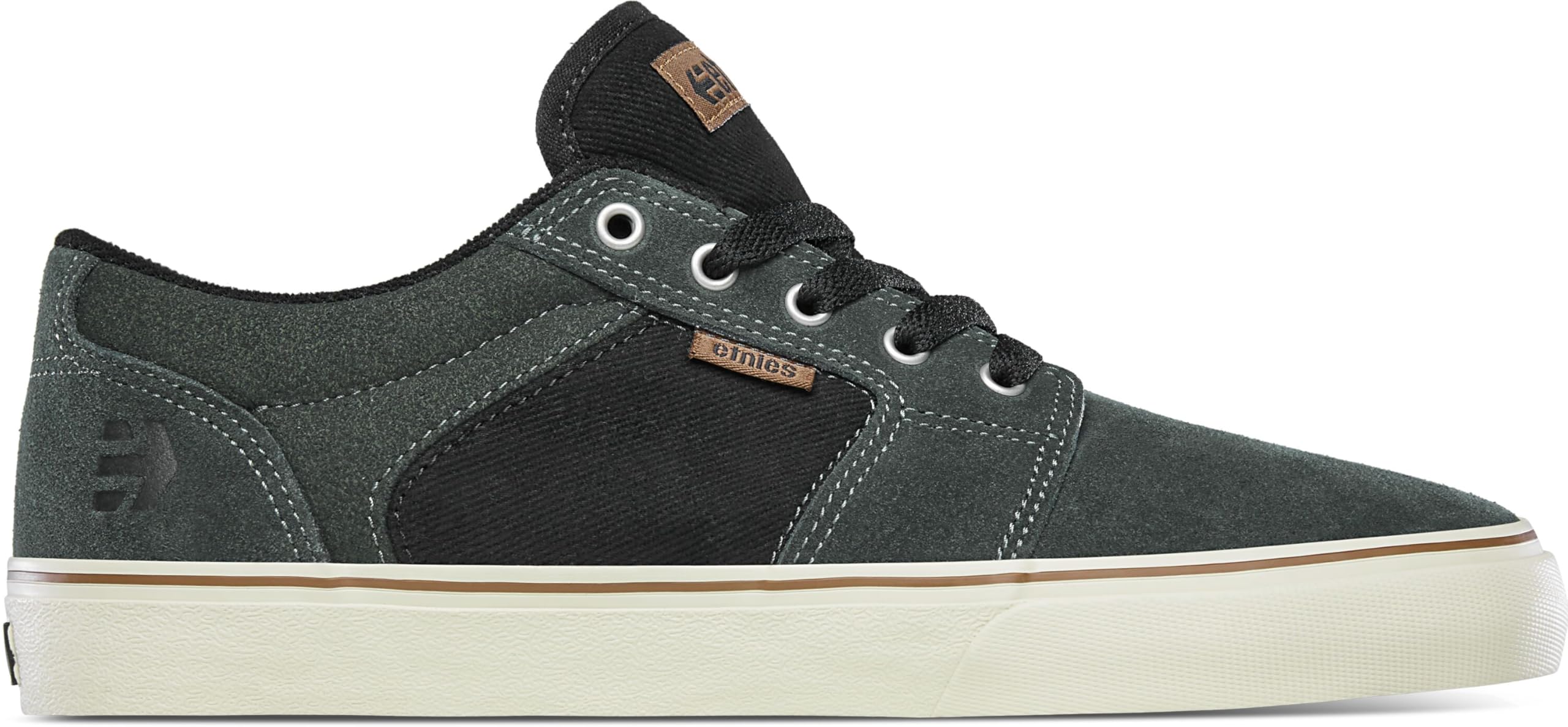 Etnies Men's Barge LS Skate Shoe, Green/Black, 10.5