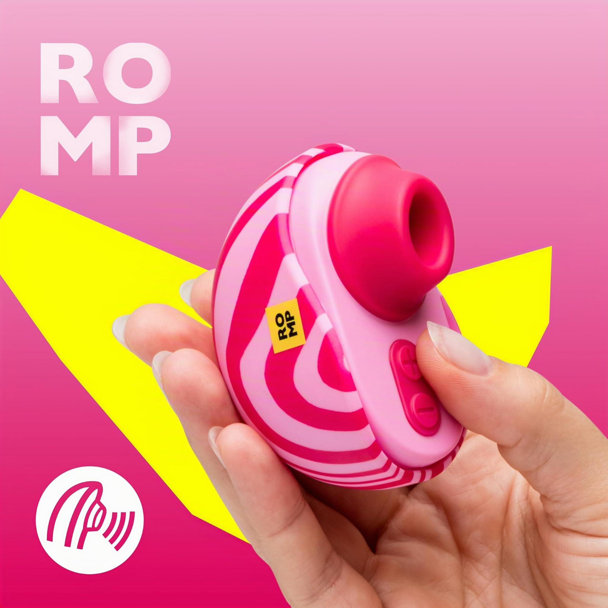 ROMP Spin Vibrator Sex Spielzeug für Frauen | Klitoris Stimulator | Erotisches Sexspielzeug Wasserdicht | Wiederaufladbar Massager in Reisegröße | Sauger für intensive Stimulation & Orgasmen
