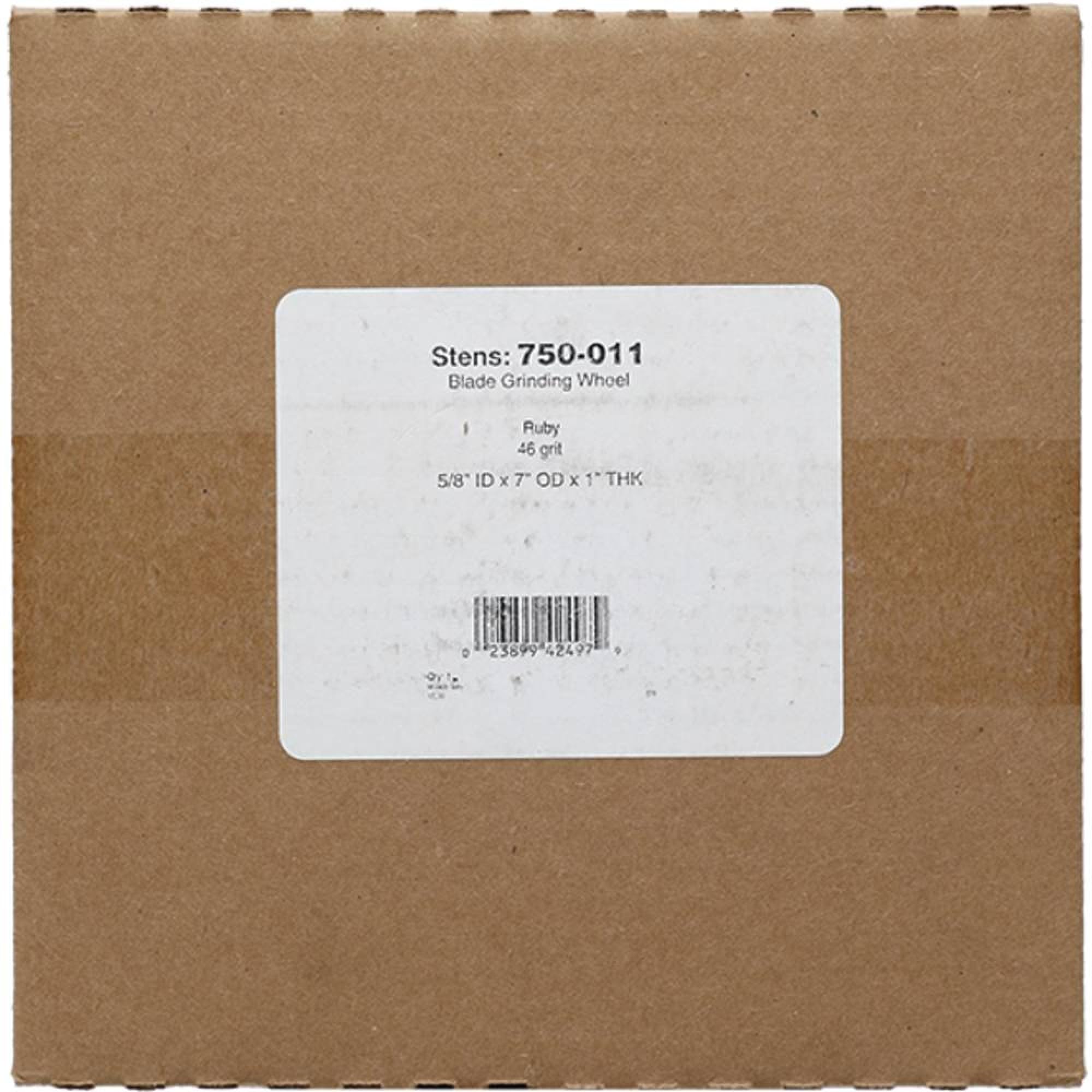 Stens 750 – 011 0.625 "Diámetro interior x 7" Diámetro exterior x 1 "de grosor hoja de la rueda de molienda, 3756 RPM, 46 Grit