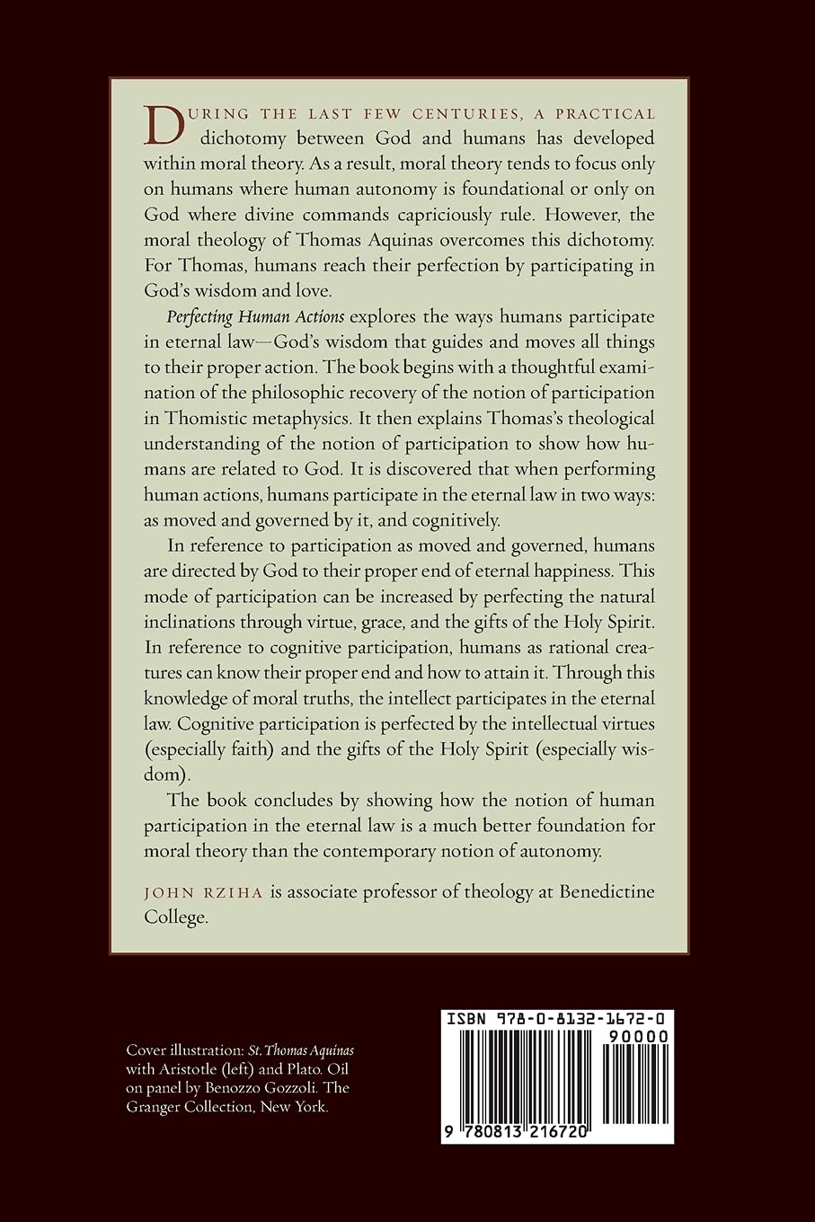 Perfecting Human Actions: St. Thomas Aquinas on Human Participation in Eternal Law