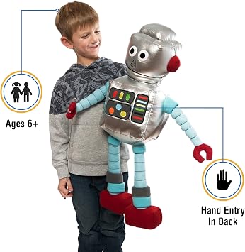 25 Robot, Full Body, Ventriloquist Style Puppet