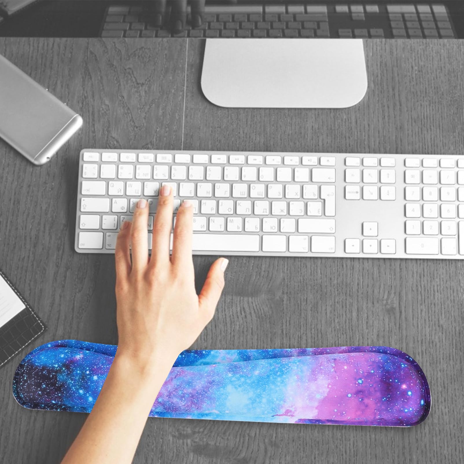 Mauspad Mit Handgelenkauflage Rutschfestes Ergonomisches Design Für Bequemen Gebrauch Am Schreibtisch