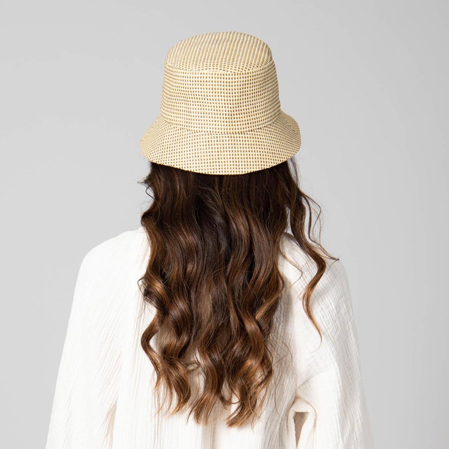 San Diego Hat Co. Women's Women's Textured Woven Bucket Hat