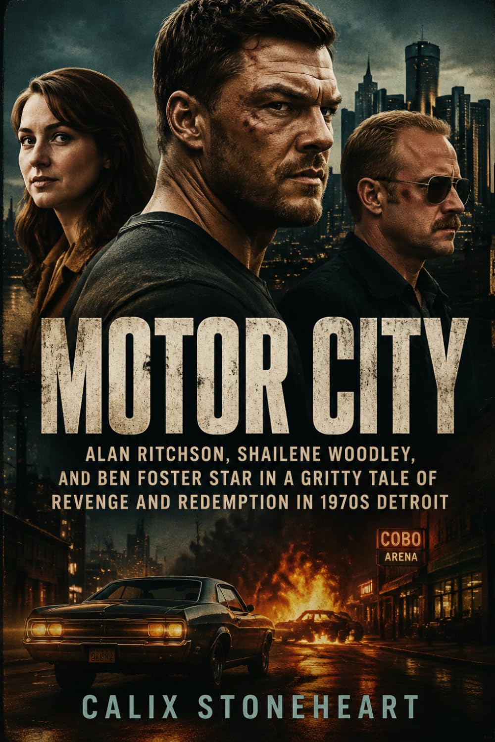 Motor City: Alan Ritchson, Shailene Woodley, and Ben Foster Star in a Gritty Tale of Revenge and Redemption in 1970s Detroit