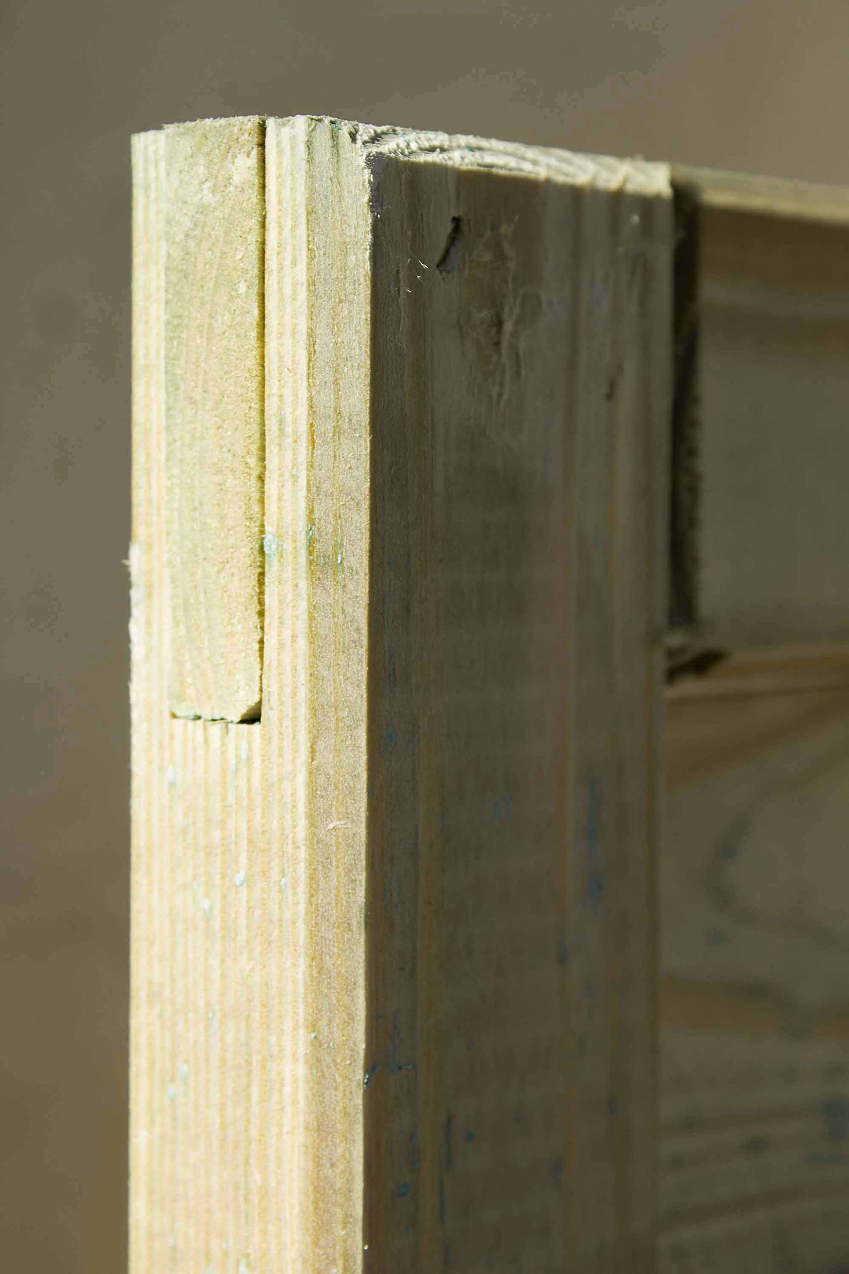 AVANTI TRENDSTORE - Larissa - 1x Recinto intrecciato in legno massiccio di pino, misura 90x180 cm