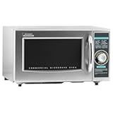 R-21LCFS Medium-Duty Commercial Microwave Oven with Dial Timer&comma; Stainless Steel&comma; 1000-Watts&comma; 120-Volts