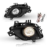 AUTOWIKI Fog Lights Assembly Fit for 2014-2017 Mazda 6 With Clear Lens 2PCS OEM Replacement Fog Lamps