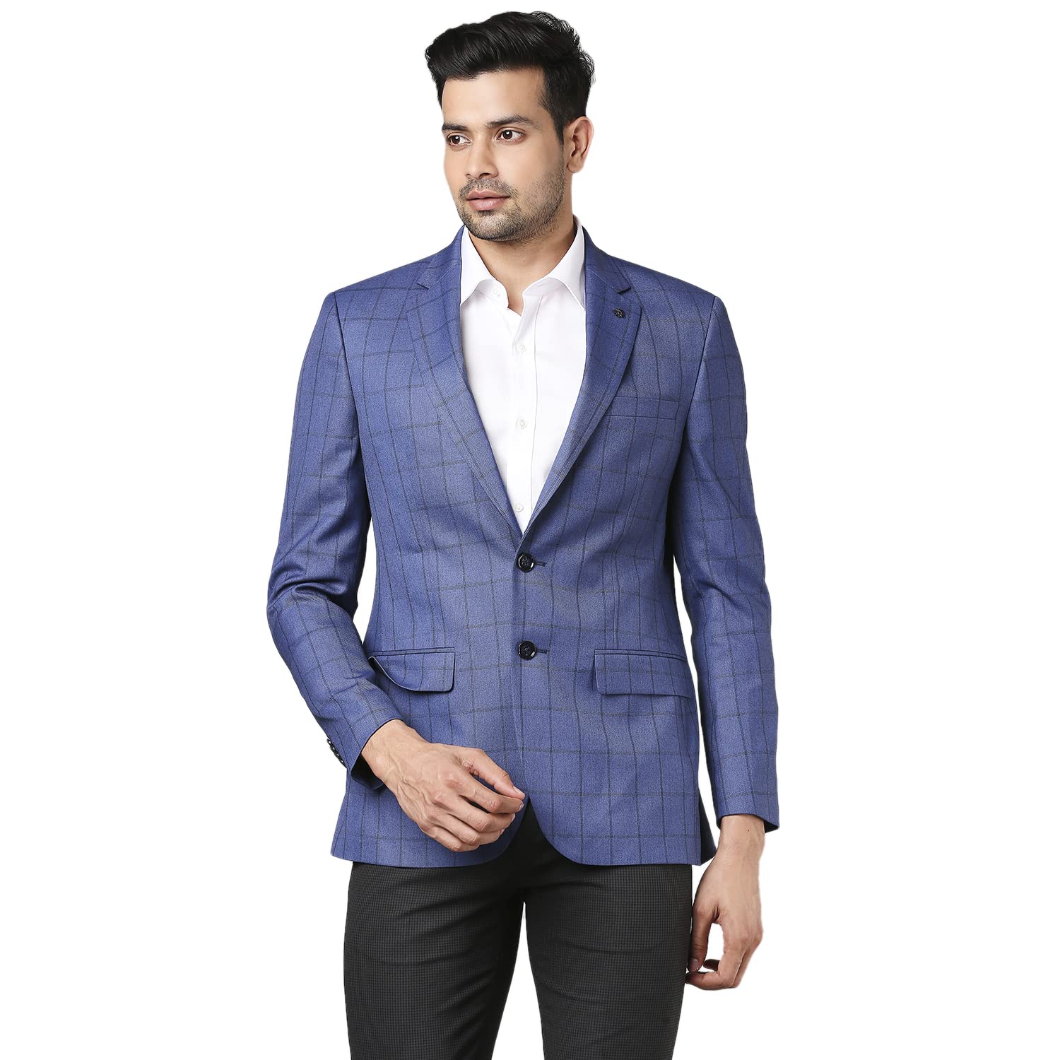 raymond Men's Single Breasted Regular Blazer-picture-21