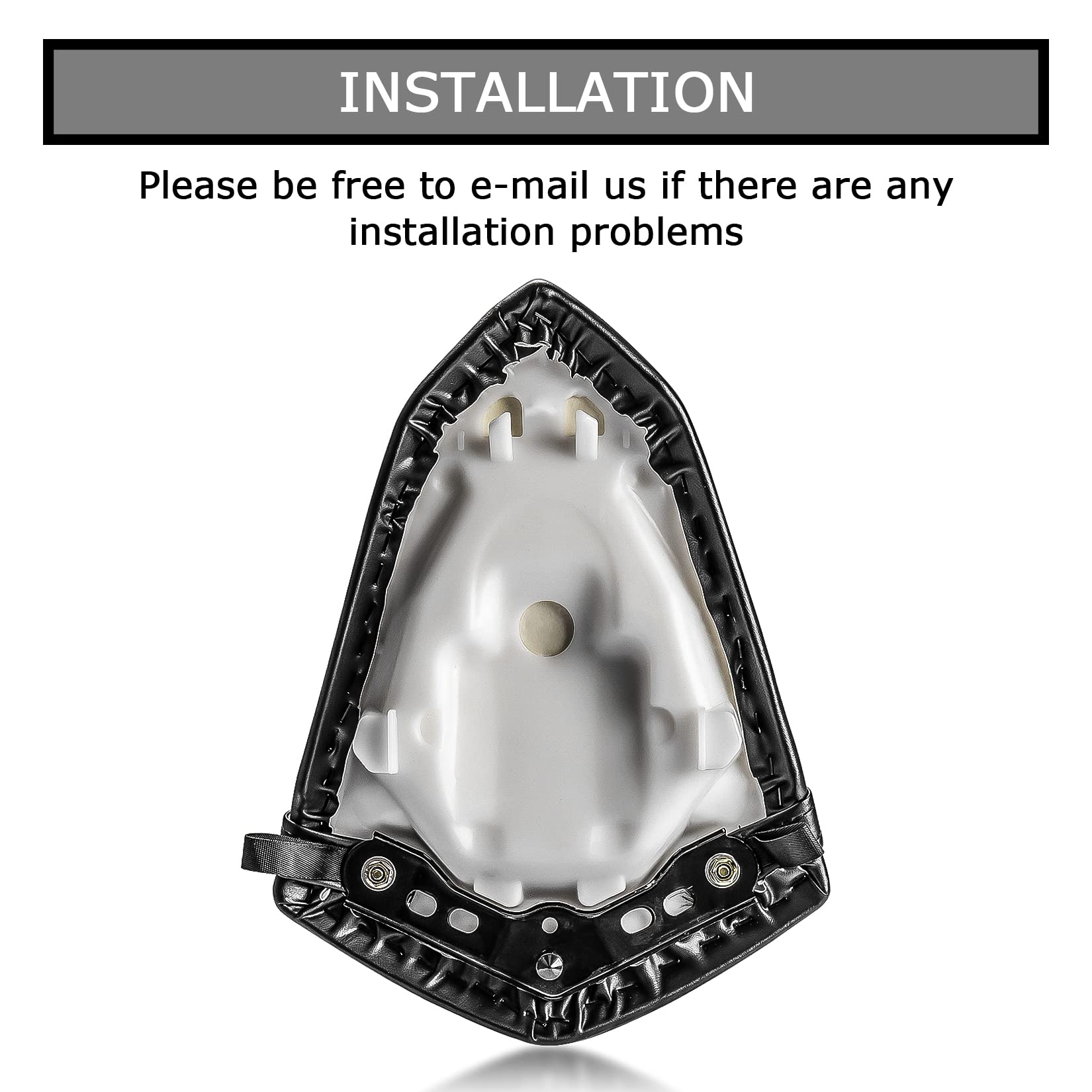 Amazon.com: PSLER Seat Pillion Cushion for Ninja 300 300R EX300