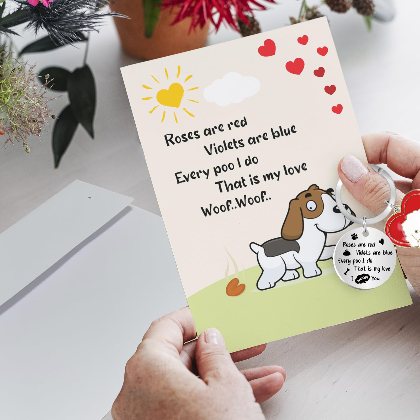 Valentines Card from the Dog, Valentines Day Gifts from the Dog - Image 2