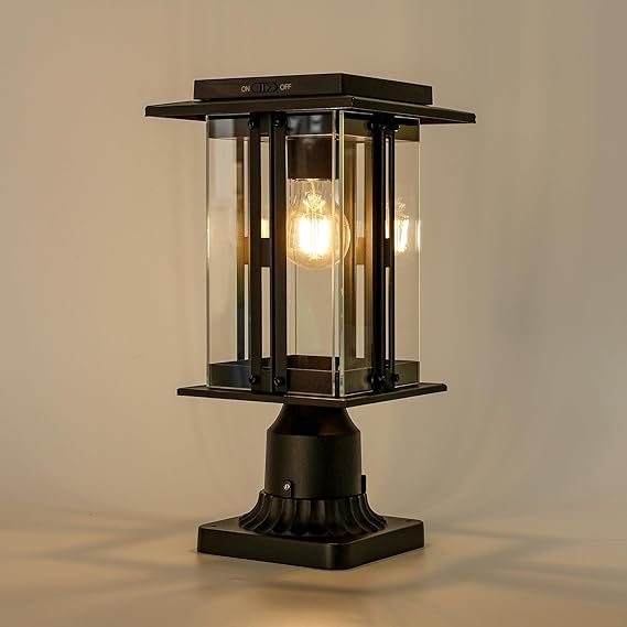 Solar Post Cap Light LED Fence Light Auto On Solar Powered Post Light Waterproof Outdoor Led Light For Fencedeck Decor I3532343789