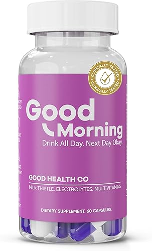 Miniatura 1 de Buenos días - Pastillas para la resaca  Hidrata, desintoxica + recupera con electrolitos, cardo mariano + DHM  Fiesta inteligente con este esencial