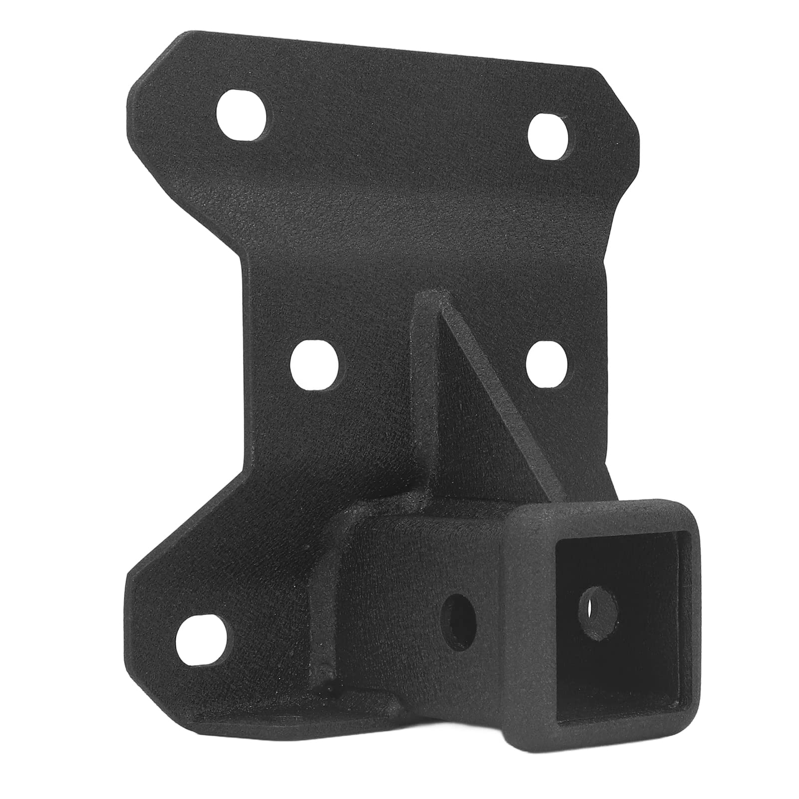aqxreight Plaque D'attelage de Récepteur de Remorquage UTV en Acier Mat, Finition Froissée, pour Maverick X3, Solide, Durable, Installation Facile, Remplacement Pratique, Noir