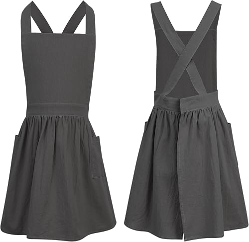 Miniatura 1 de Delantal para niños, delantal con espalda cruzada, delantal estilo japonés, ropa para el hogar