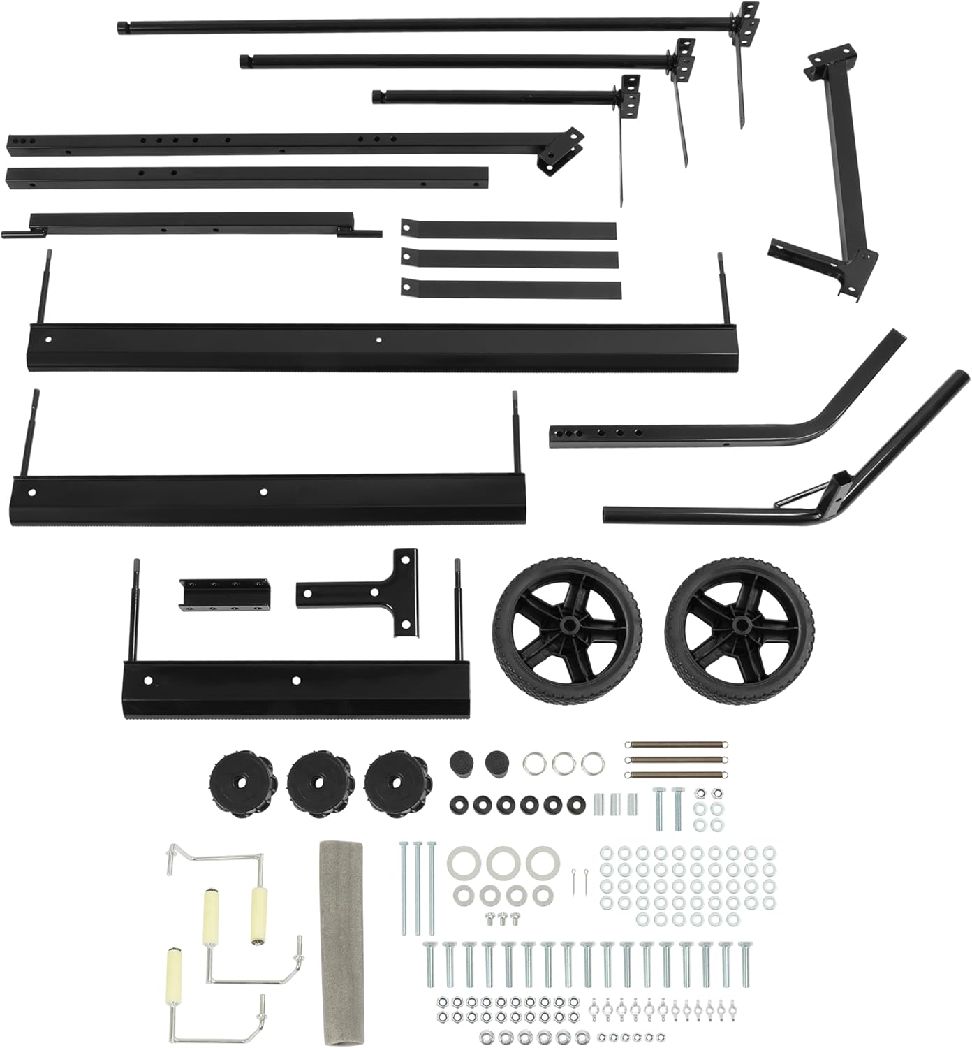 Triple Auto Body Masking Machine Masking Paper Machine Holds 12", 24" & 36" Masking Paper Rolls Black Steel+Plastic