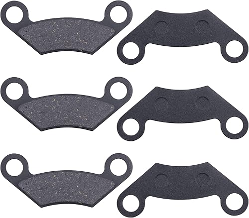Pastillas de freno delanteras y traseras compatibles con Polaris Sportsman 850 800 550 500 X2 XP Touring 2009 2010 2011 2012 2013 2014 2015 2016