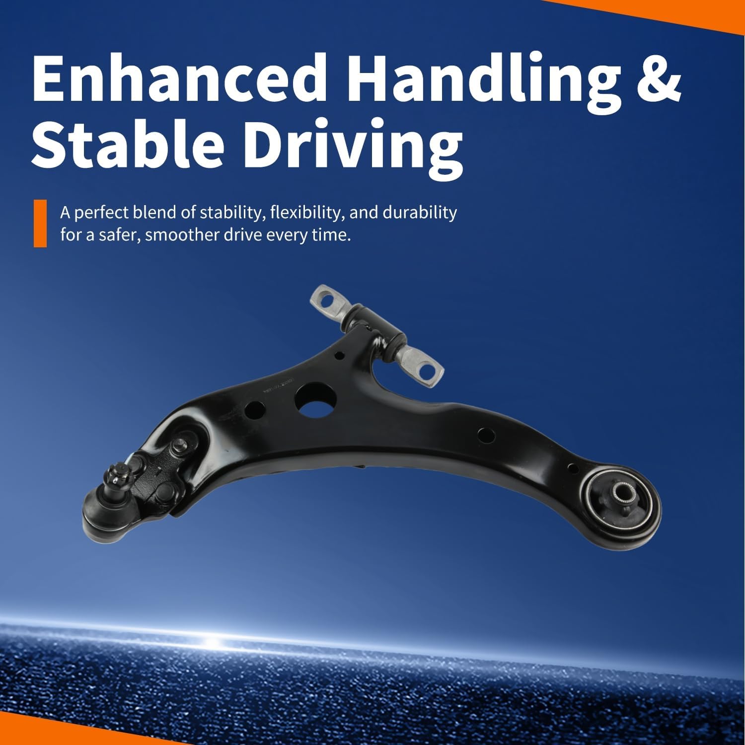 Front Lower Control Arm with Ball Joint for Lexus ES300H ES350 & Toyota Avalon Camry, Replaces K621477 K621476 4806906160 4806806160