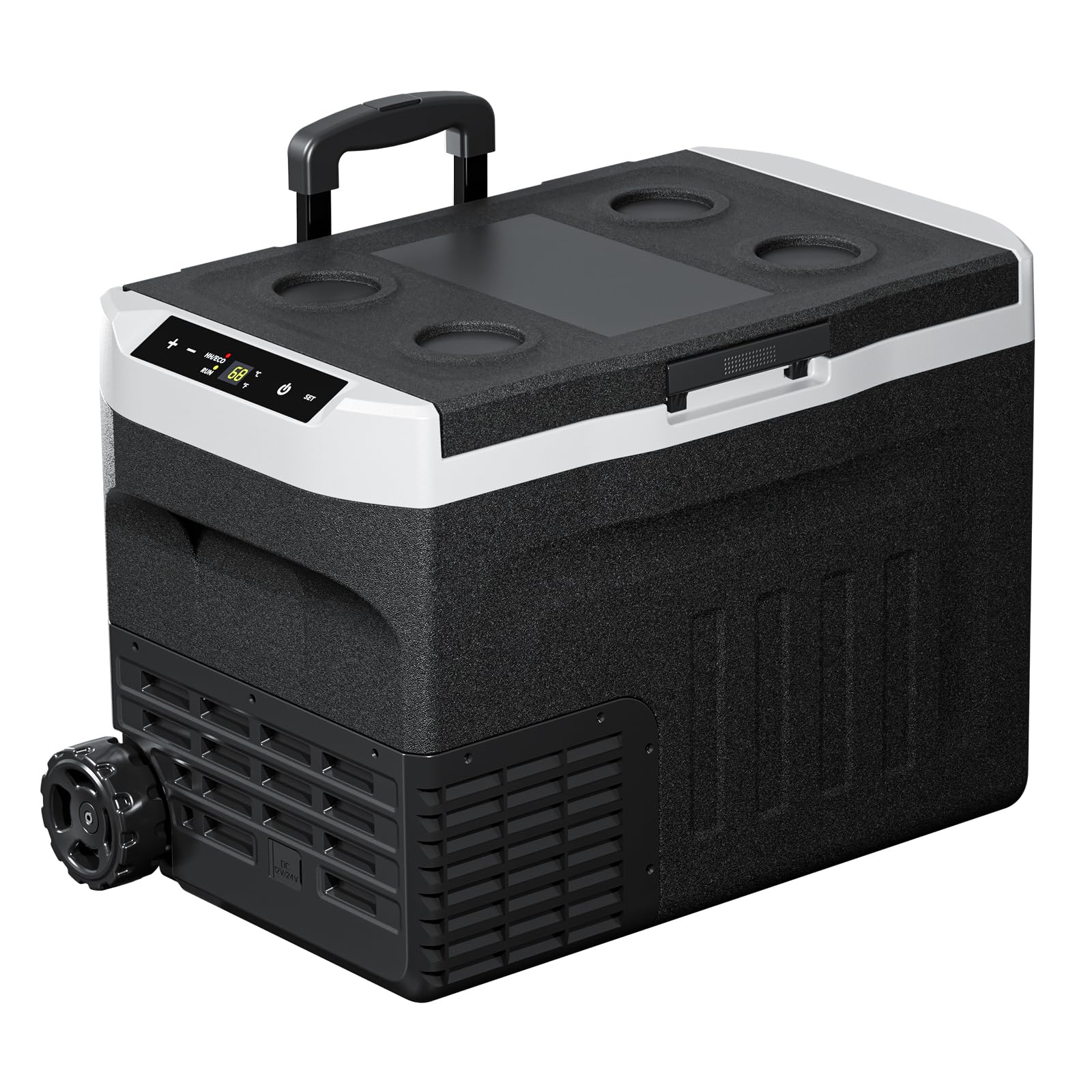 Winfire 1 0.4 cu ft Compact Freezer Black