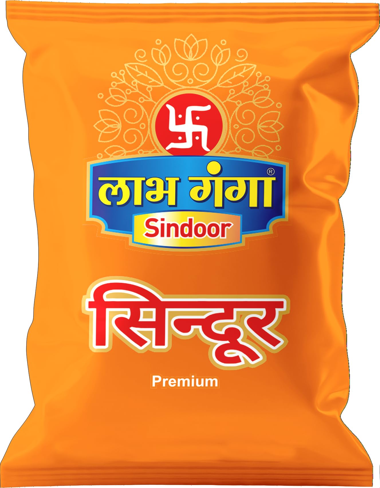 LABH GANGA Orange Sindoor Powder and Tilak - 100% Chemical-Free, Traditional Hindu Vermilion for Pujas and Religious Ceremonies - 500gm-image-30