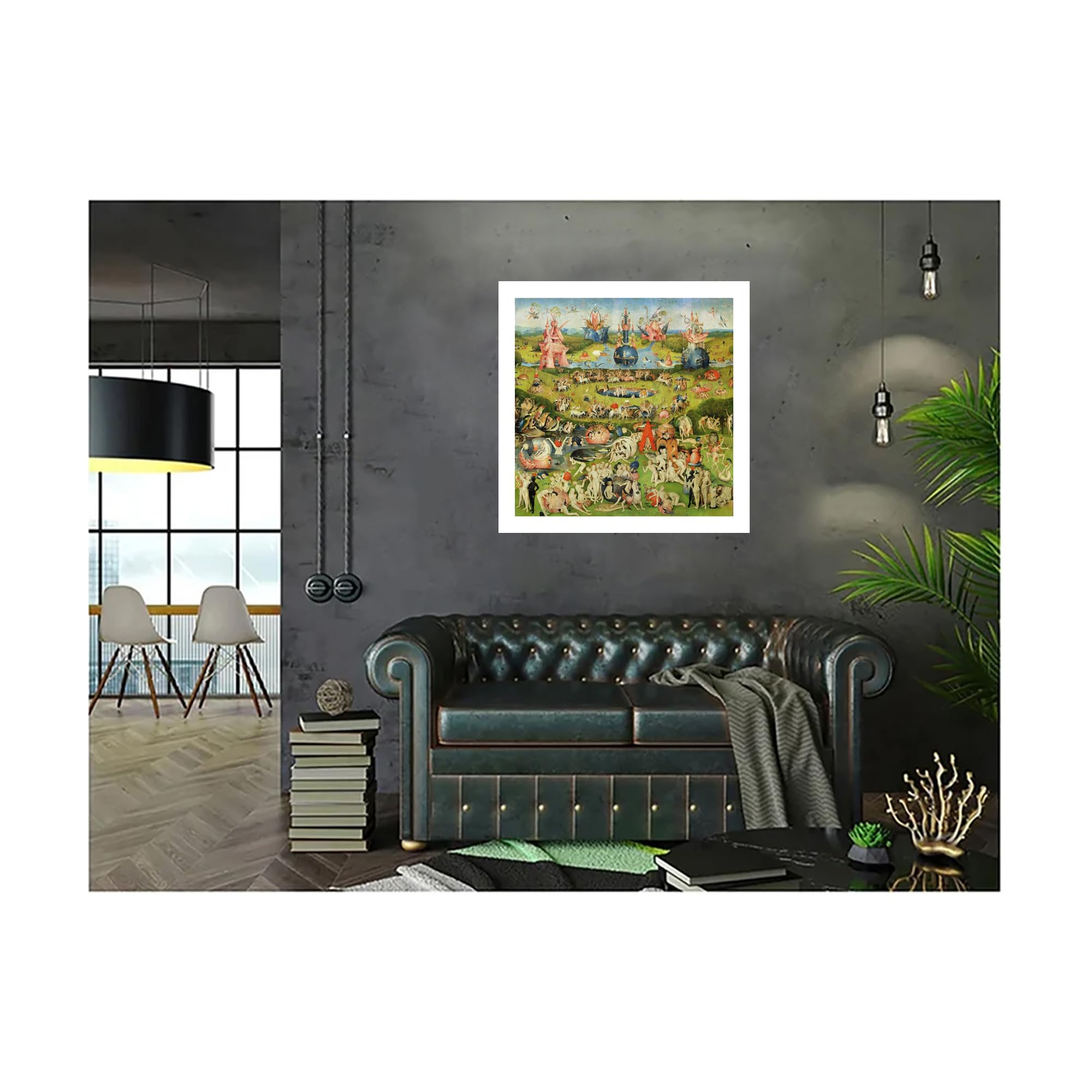 Imprimer sur papier (Poster) Fine Art Hieronymus Bosch The Garden of Earthly Delights II