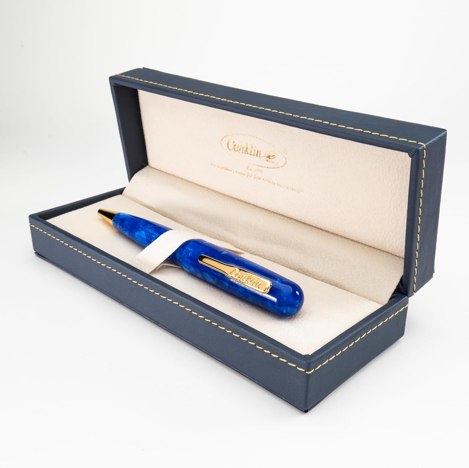 Conklin All American Gel Pen Lapis Blue | Luxury Gel Pen with Refillable Ink | Elegant Design, Smooth Writing, Premium Quality