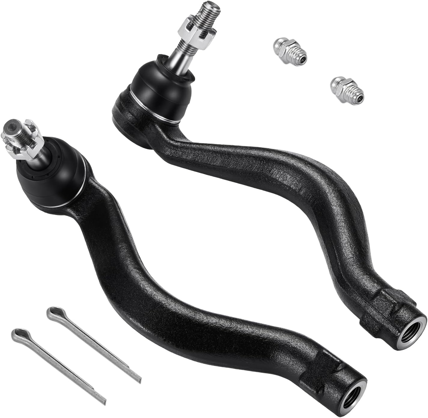 2-PC Outer tie rod ES800405 ES800406 Compatible with Lexus GS300 2006-2006