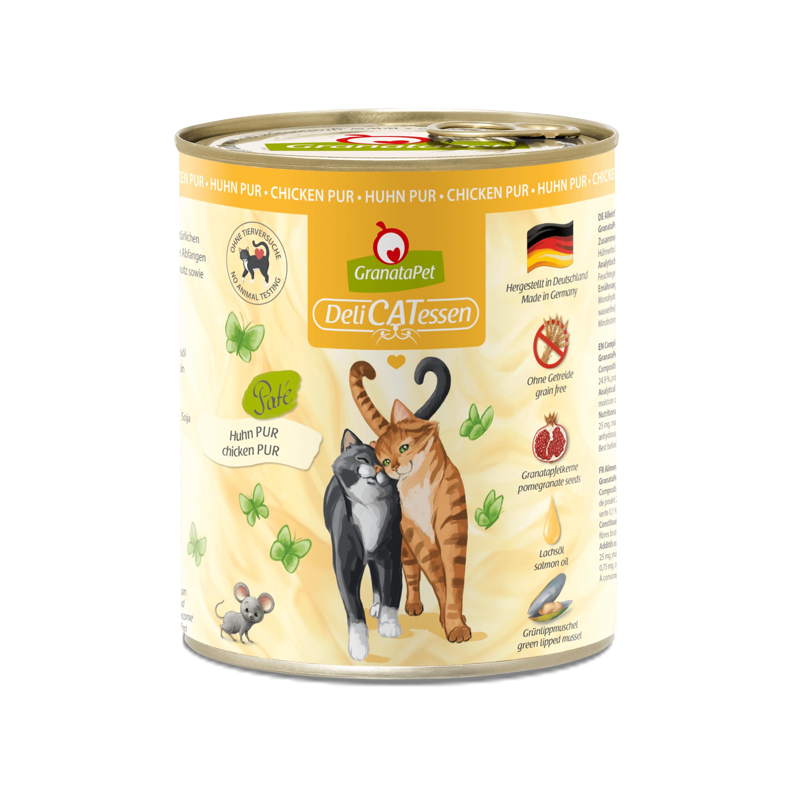 GranataPet DeliCATessen Huhn PUR, 6 x 800g