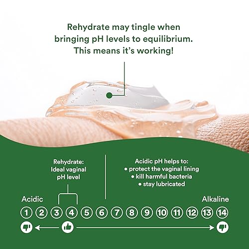 Miniatura 8 de Good Clean Love Rehydrate Gel vaginal ultra hidratante con ácido hialurónico, hidratante vaginal equilibrado con pH, cuidado femenino a base
