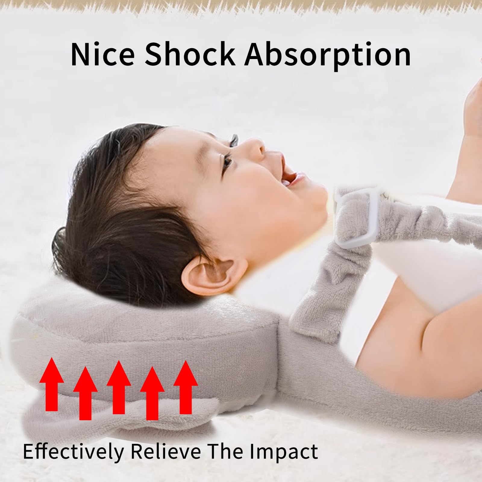 Baby Head Protector Backpack, Toddler Toddler Head Protector - Image 4