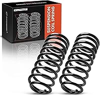 A-Premium Rear Coil Spring Set (2pcs) for Ford Mustang 1979-1995 & Mercury Capri 1979-1982 - Driver & Passenger Side, Variable Rate CC835