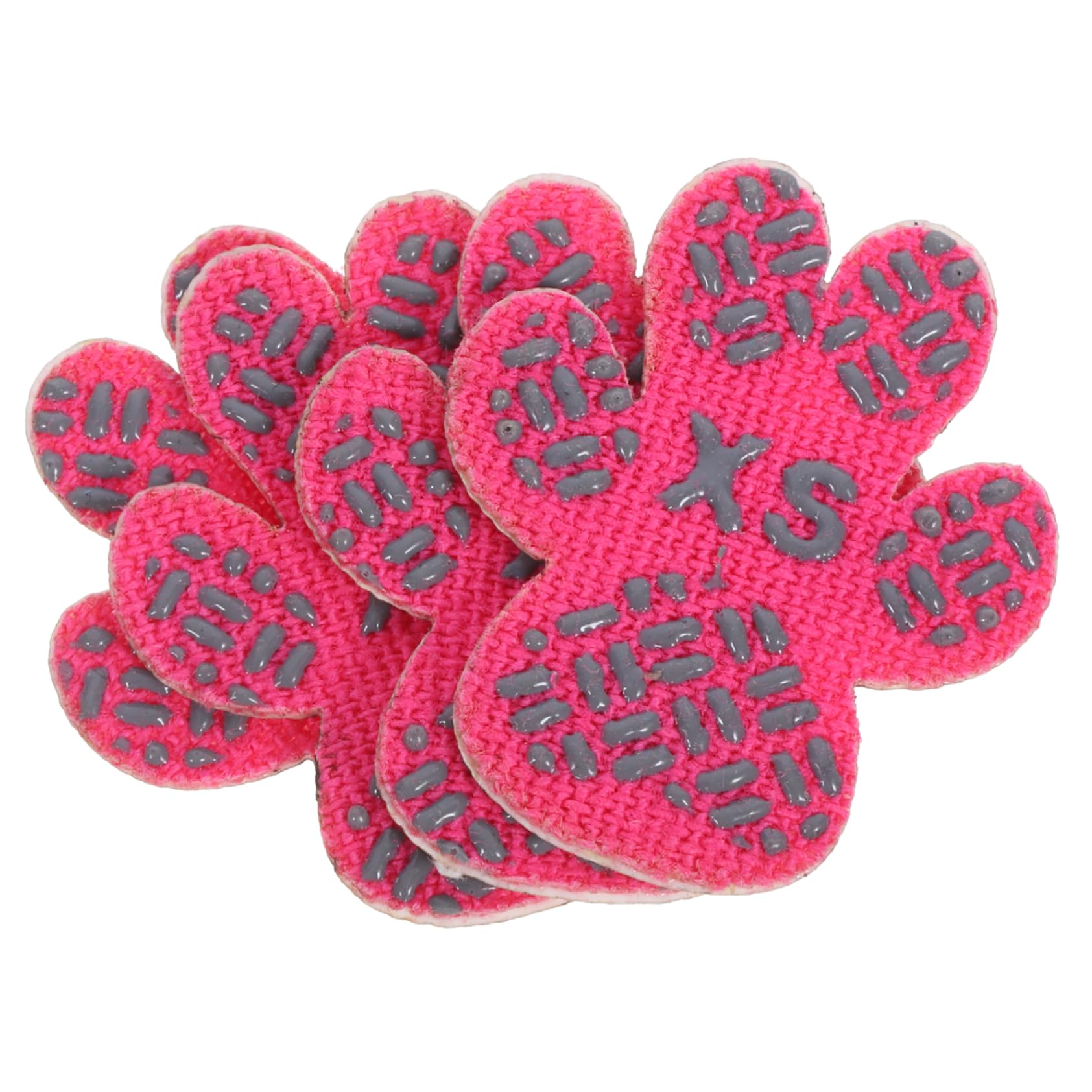 Toddmomy 4pcs Dog Paw Protection Pad Sticker Foot Pad Dog Foot Patch Non-slip Dog Paw Pad Dog Paw Protective Patches Dog Accessory Small Paw Protector Dog Supply Pet Little Paws Cloth Pink