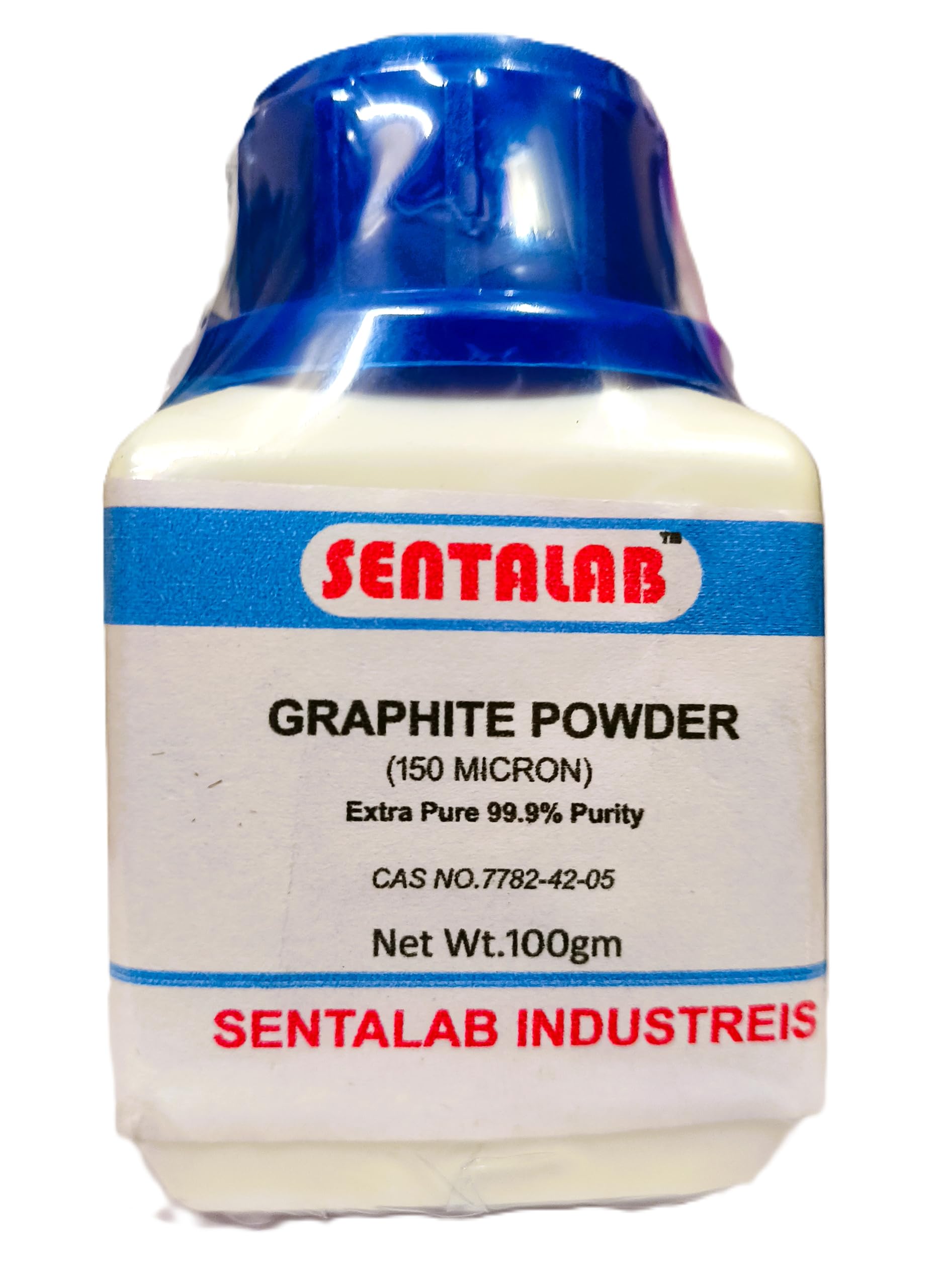 SENTALAB Graphite Powder, 150 Micron, 99.9% Purity, 100gm (CAS NO.7782-42-05)-image-47