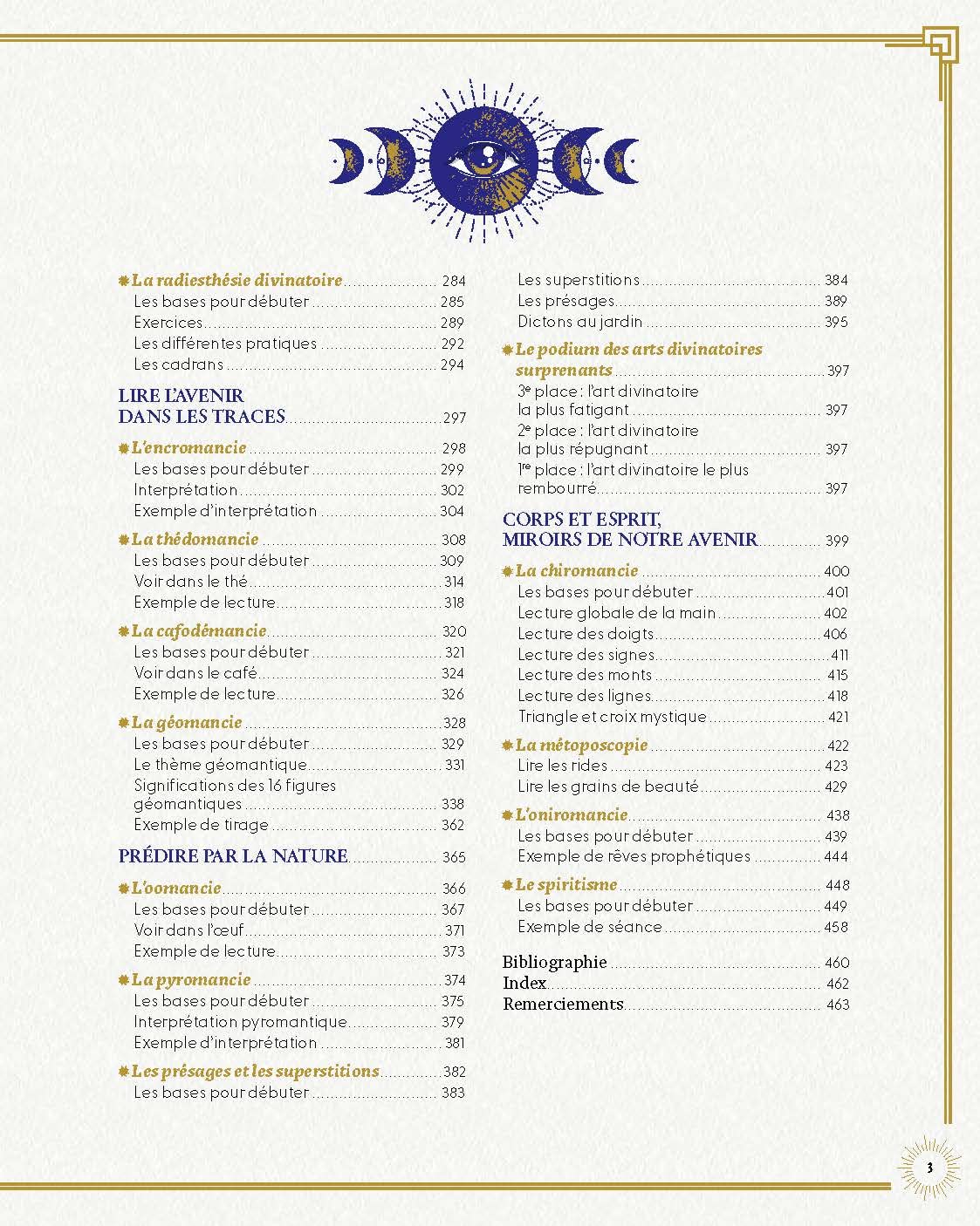 Le grand traité des arts divinatoires: Tarot, runes Futhark ou sorcières, encromancie, cristallomancie, présages, chiromancie, cartomancie, oniromancie