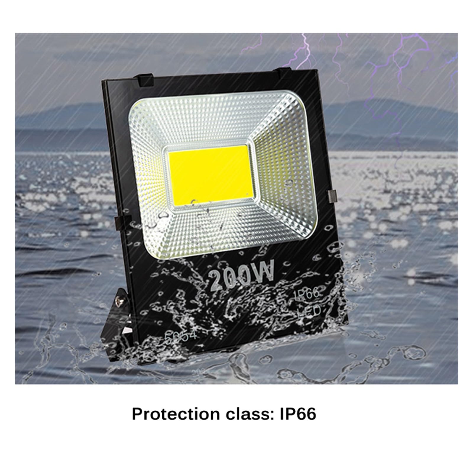 Reflektory zewnętrzne, Reflektor led oświetlenie zewnętrzne wodoodporne 100 w światło powodziowe oświetlenie przemysłowe 400 w 600 w światło powodziowe dużej mocy(4000k,100W)
