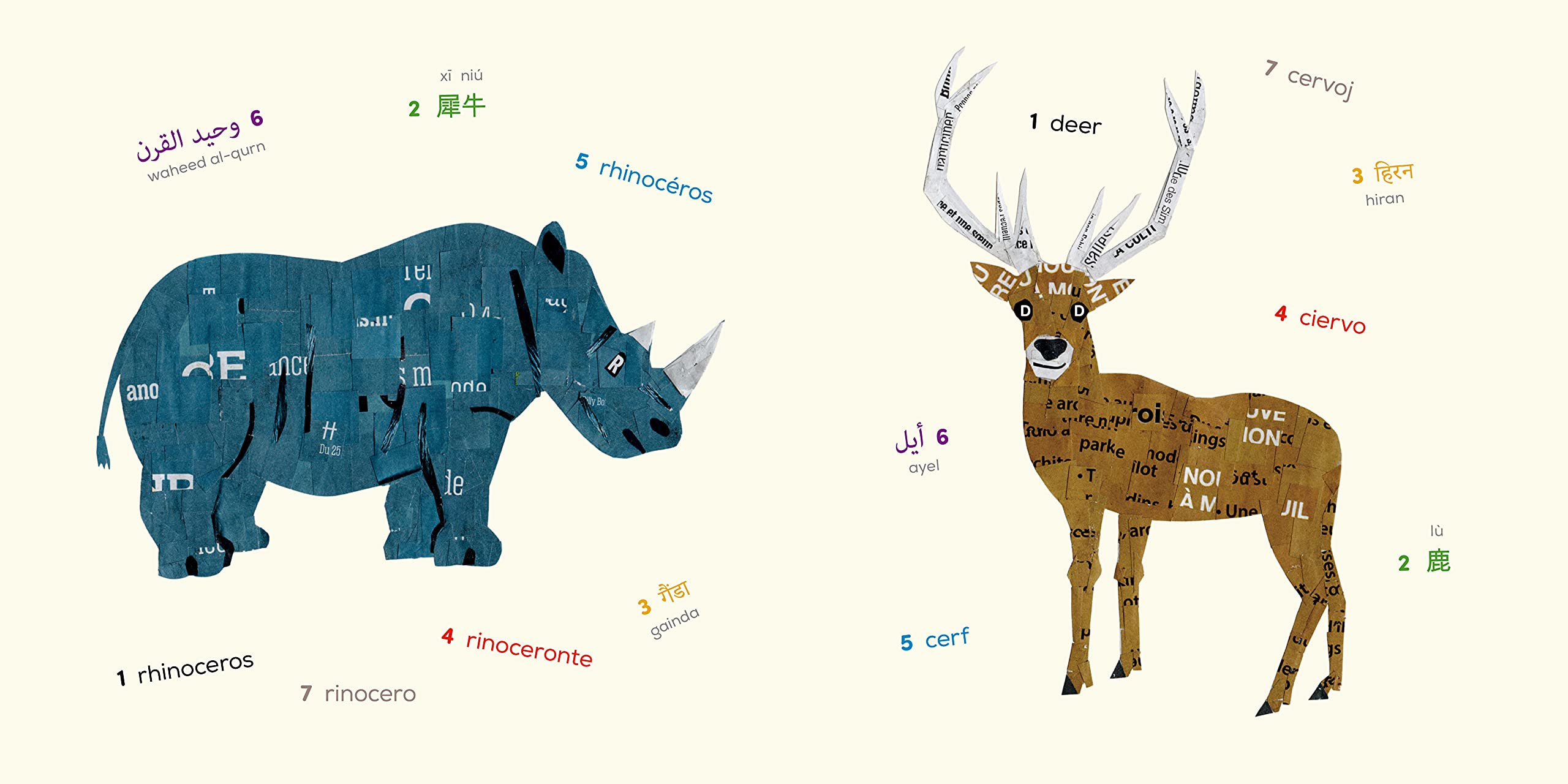 Animals (Multilingual Board Book) (Words of the World Series) - Image 4