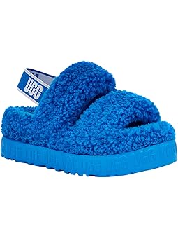 blue uggs slides
